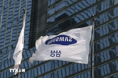 Trụ sở của công ty Samsung Electronics ở Seoul, Hàn Quốc. (Ảnh: YONHAP/TTXVN)
