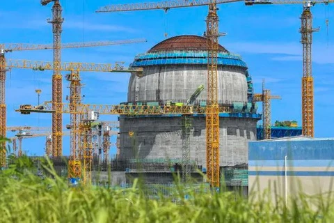 Năm 2023, Trung Quốc đã phê duyệt 5 dự án điện hạt nhân mới và khởi công xây dựng 5 tổ máy điện hạt nhân mới. (Nguồn: Getty Images)