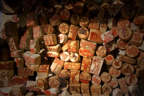 Nghề làm dấu gỗ, nét đẹp truyền thống trên phố cổ ở thủ đô Hà Nội