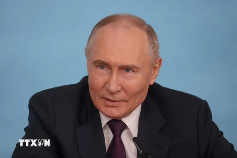 Tổng thống Nga Vladimir Putin. (Ảnh: AA/TTXVN)