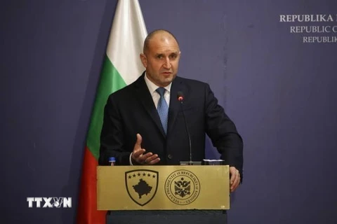 Tổng thống Bulgaria Rumen Radev. (Ảnh: Getty Images/TTXVN)