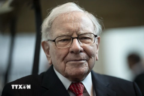 Tỷ phú Warren Buffett. (Ảnh: AFP/TTXVN)