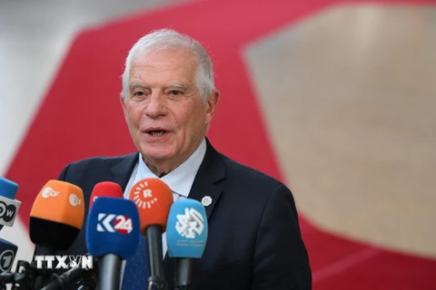 Đại diện cấp cao của EU về chính sách an ninh và đối ngoại Josep Borrell. (Ảnh: AFP/TTXVN)