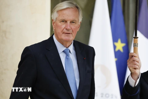 Thủ tướng Pháp Michel Barnier. (Ảnh: THX/TTXVN)