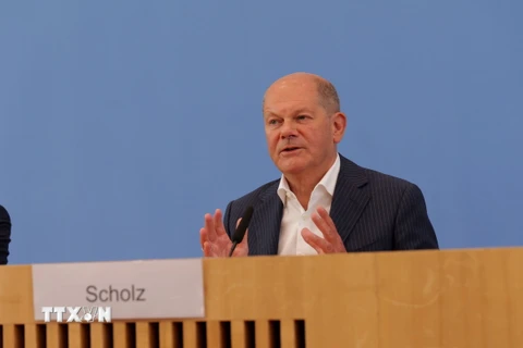 Thủ tướng Đức Olaf Scholz. (Ảnh: THX/TTXVN)