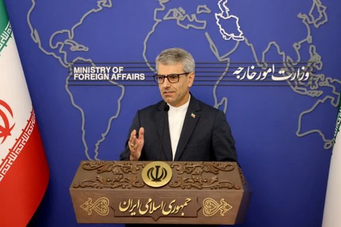 Người phát ngôn Bộ Ngoại giao Iran Esmaeil Baghaei. (Nguồn: AFP)