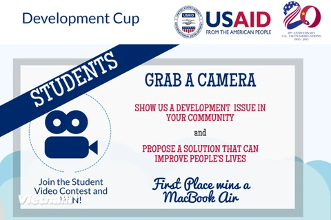 USAID Việt Nam phát động cuộc thi làm video dành cho sinh viên