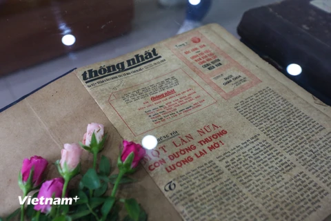 Sáng 16/8, Hội Nhà báo Việt Nam đã chính thức công bố quyết định của Thủ tướng Chính phủ về việc thành lập Bảo tàng Báo chí Việt Nam tại Hà Nội. (Ảnh: Minh Sơn/Vietnam+)
