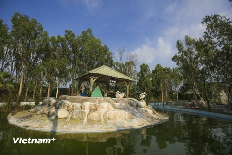 Đài Loan có rất nhiều công viên giải trí, khu vui chơi độc đáo thu hút nhiều du khách. Khu vui chơi Wanpi World Safari Zoo là điểm đến được nhiều du khách chọn lựa khi ghé thăm thành phố Đài Nam. (Ảnh: Minh Sơn/Vietnam+) 