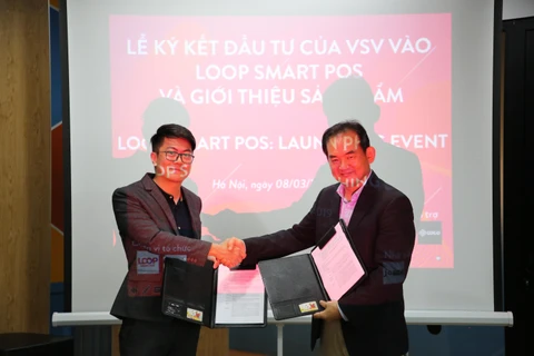 LOOP đã được định giá 2 triệu USD sau buổi lễ ký kết đầu tư của VSVA. (Ảnh: Minh Sơn/Vietnam+)