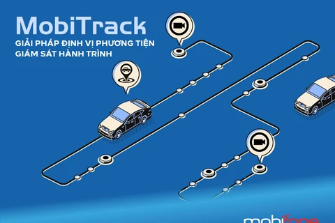 MobiTrack là giải pháp giúp giám sát hành trình, cung cấp cho các chủ phương tiện vận tải giải pháp định vị phương tiện theo quy chuẩn của Tổng cục Đường Bộ. (Ảnh: MobiFone)