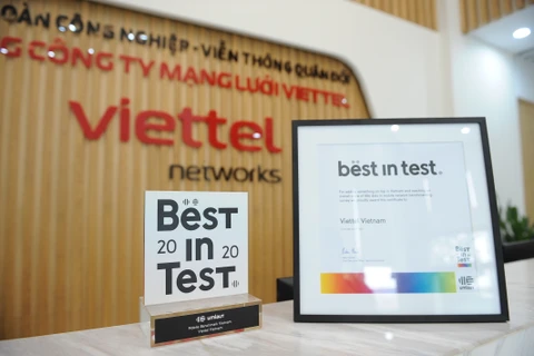 Viettel trở thành nhà mạng đầu tiên đạt chứng nhận 'Best in Test' ở Việt Nam. (Ảnh: Viettel)