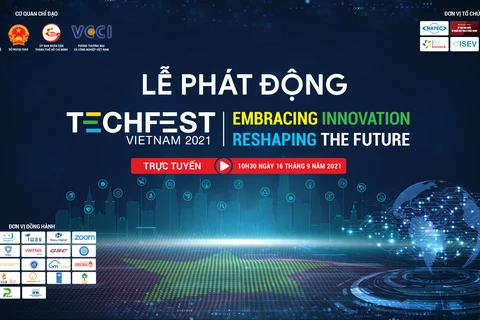 TECHFEST Việt Nam được tổ chức phối hợp giữa trực tiếp và trực tuyến. (Ảnh: Ban tổ chức)