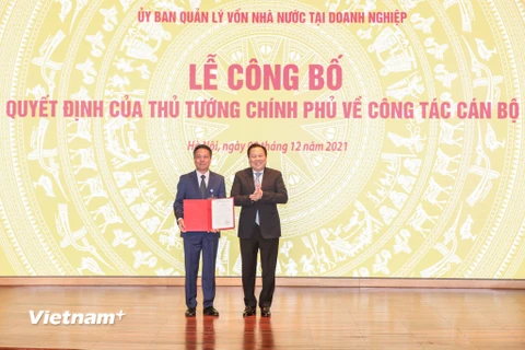Ông Tô Dũng Thái được Thủ tướng Chính phủ bổ nhiệm giữ chức vụ Chủ tịch Hội đồng thành viên Tập đoàn VNPT. (Ảnh: Hoài Nam/Vietnam+)