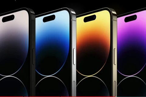 iPhone 14 Pro sẽ có 4 màu. (Ảnh chụp màn hình)