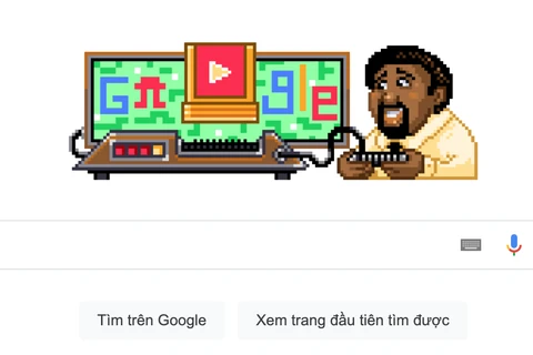 Google Doodle tôn vinh Jerry Lawson. (Ảnh chụp màn hình)
