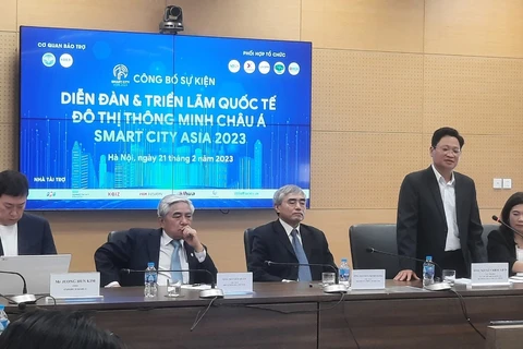 Smart City Asia 2023 sẽ diễn ra từ ngày 13/4 đến 15/4/2023. (Ảnh: PV/Vietnam+)