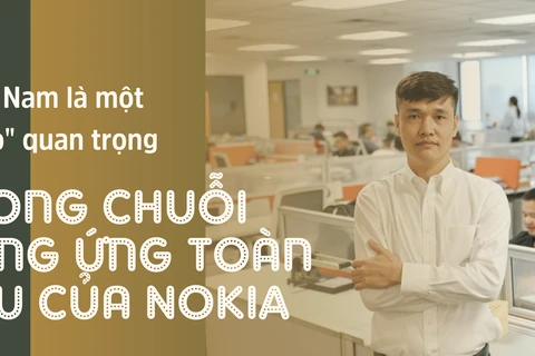 Ông Hoàng Ngọc Thức - CTO của Nokia tại Việt Nam. (Ảnh: Minh Sơn/Vietnam+)