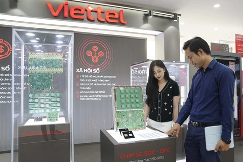 Những thiết bị 5G do Viettel sản xuất ứng dụng các công nghệ mới nhất, đạt các tiêu chuẩn của thế giới. (Ảnh: Viettel)