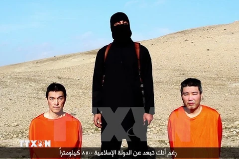 Xuất hiện video thứ hai về con tin Nhật Bản trong tay IS 
