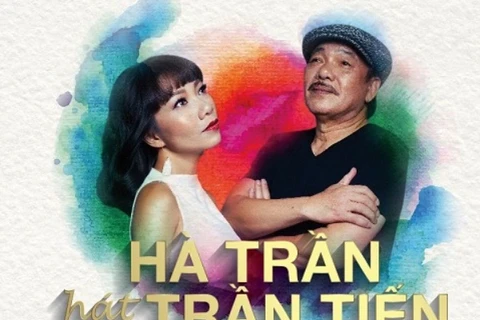 Poster chương trinh 'Hà Trần hát Trần Tiến.' (Ảnh: Tuấn Nguyên)