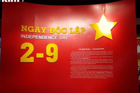 Cuộc trưng bày chuyên đề "Ngày Độc lập 2/9" tại Bảo tàng Lịch Sử Việt Nam (Nguồn: Vietnam+)