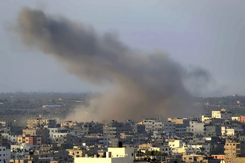Khu vực lãnh thổ phía Nam Israel dính rocket từ Gaza 