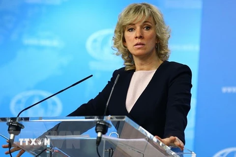 Người phát ngôn Bộ Ngoại giao Nga Maria Zakharova. (Nguồn: TASS/TTXVN)