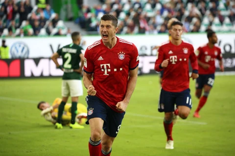 Chiến thắng trước Wolburg ở vòng đấu thứ 8 chỉ đem về cho Bayern vị trí thứ 4 trên bảng xếp hạng (Ảnh: Nguồn Bundesliga)