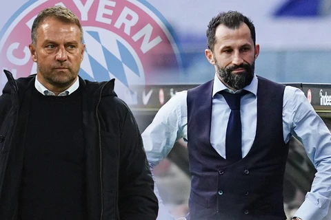 Mâu thuẫn giữa HLV trưởng Bayern Flick và GĐTT Salihamidzic đang được cho là vô cùng căng thẳng. (Ảnh: Getty Imago)