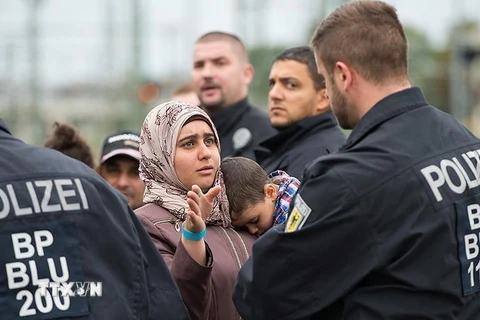 Người tị nạn tại Đức. (Nguồn: The Hurriyet Daily News)