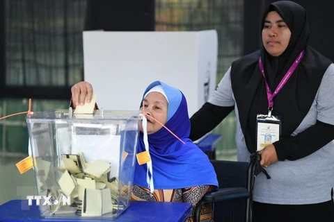 Các cử tri Malaysia. (Nguồn: AFP/TTXVN)