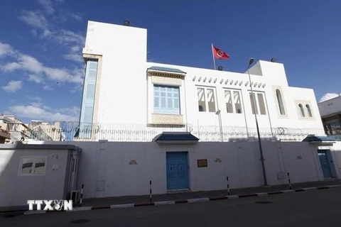 Lãnh sự quán Tunisia tại thủ đô Tripoli của Libya. (Nguồn: Al Arabiya)