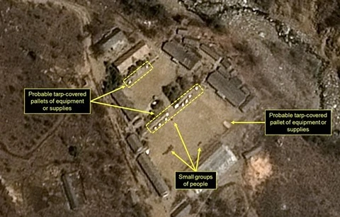 Triều Tiên bắt đầu đóng cửa bãi thử hạt nhân. (Nguồn: Fox News)