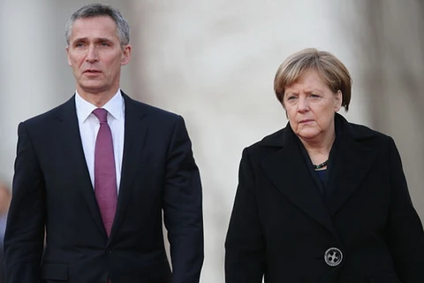 Lãnh đạo NATO và Đức tin vào tình đoàn kết của khối. (Nguồn: Telegraph)