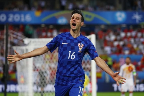 Tiền đạo Nikola Kalinic đã bị loại khỏi đội tuyển Croatia tại World Cup 2018. (Nguồn: Zimbio)