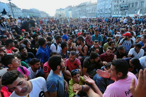 Hàng trăm người tị nạn Syria từ Liban hồi hương. (Nguồn: Sputnik International)
