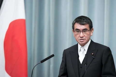 Ngoại trưởng Nhật Bản Taro Kono. (Nguồn: The Japan Times) 