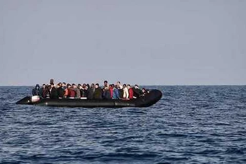 Libya giải cứu gần 600 người di cư trên biển. (Nguồn: First Order Historians)