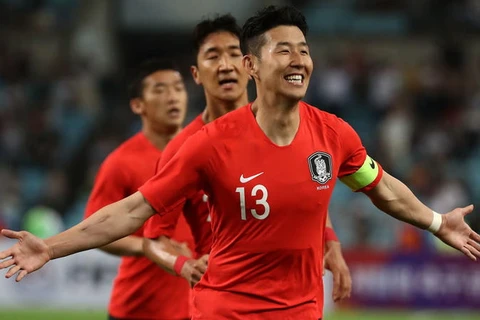 Các cầu thủ Hàn Quốc đang tự tin vào chiến thắng của đội nhà. (Nguồn: FourFourTwo)