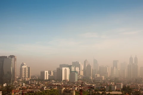 ASIAD 2018: Vẫn còn đó nỗi lo ô nhiễm. (Nguồn: The Jakarta Post)