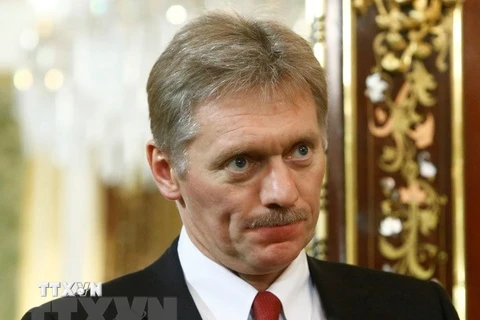 Người phát ngôn Điện Kremlin Dmitry Peskov tại một cuộc họp ở Moskva. (Ảnh: AFP/TTXVN)