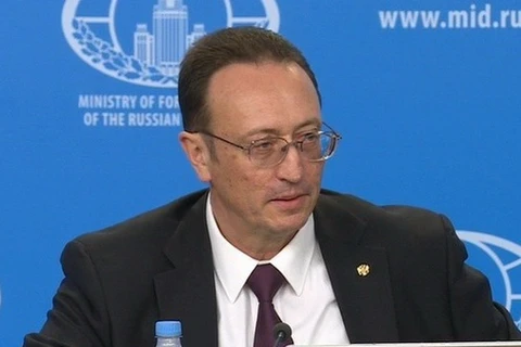 Cục trưởng Cục Kiểm soát và không phổ biến vũ khí hạt nhân thuộc Bộ Ngoại giao Nga ông Vladimir Yermakov. (Nguồn: Daily Mail)