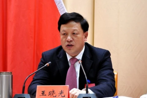 Ông Vương Hiểu Quang, cựu Phó tỉnh trưởng tỉnh Quý Châu, Tây Nam Trung Quốc. (Nguồn: People Daily)