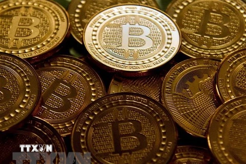 Đồng tiền điện tử bitcoin tại Washington, DC. (Ảnh: AFP/TTXVN)