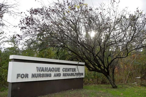 Trung tâm Phục hồi Chức năng Wanaque, nơi ghi nhận 9 trường hợp em bé bị nhiễm virus đường hô hấp. (Nguồn: AP)