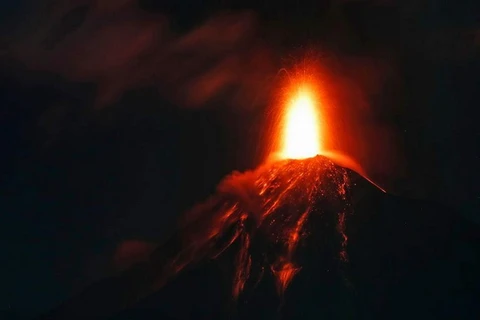 Núi lửa Furgo ở Guatemala. (Nguồn: Independent)