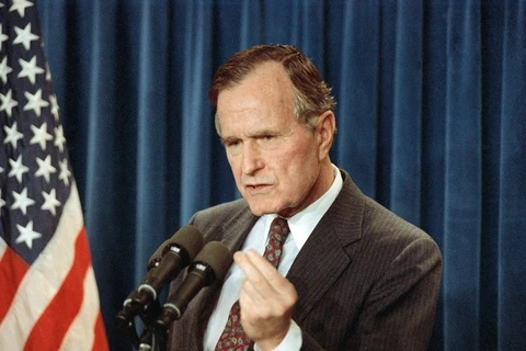 Cựu Tổng thống Mỹ George H. W. Bush qua đời ở tuổi 94. (Nguồn: South Magazine)