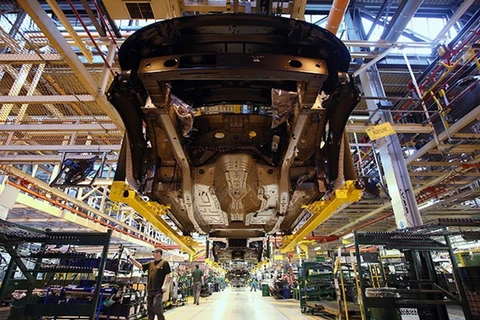 Nhà máy sản xuất của hãng xe Jaguar tại Anh. (Nguồn: The Spectator)
