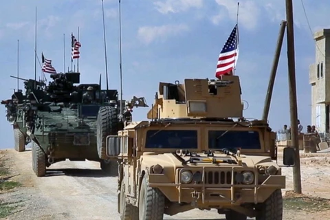Quân đội Mỹ ở Syria. (Nguồn: ABC News)